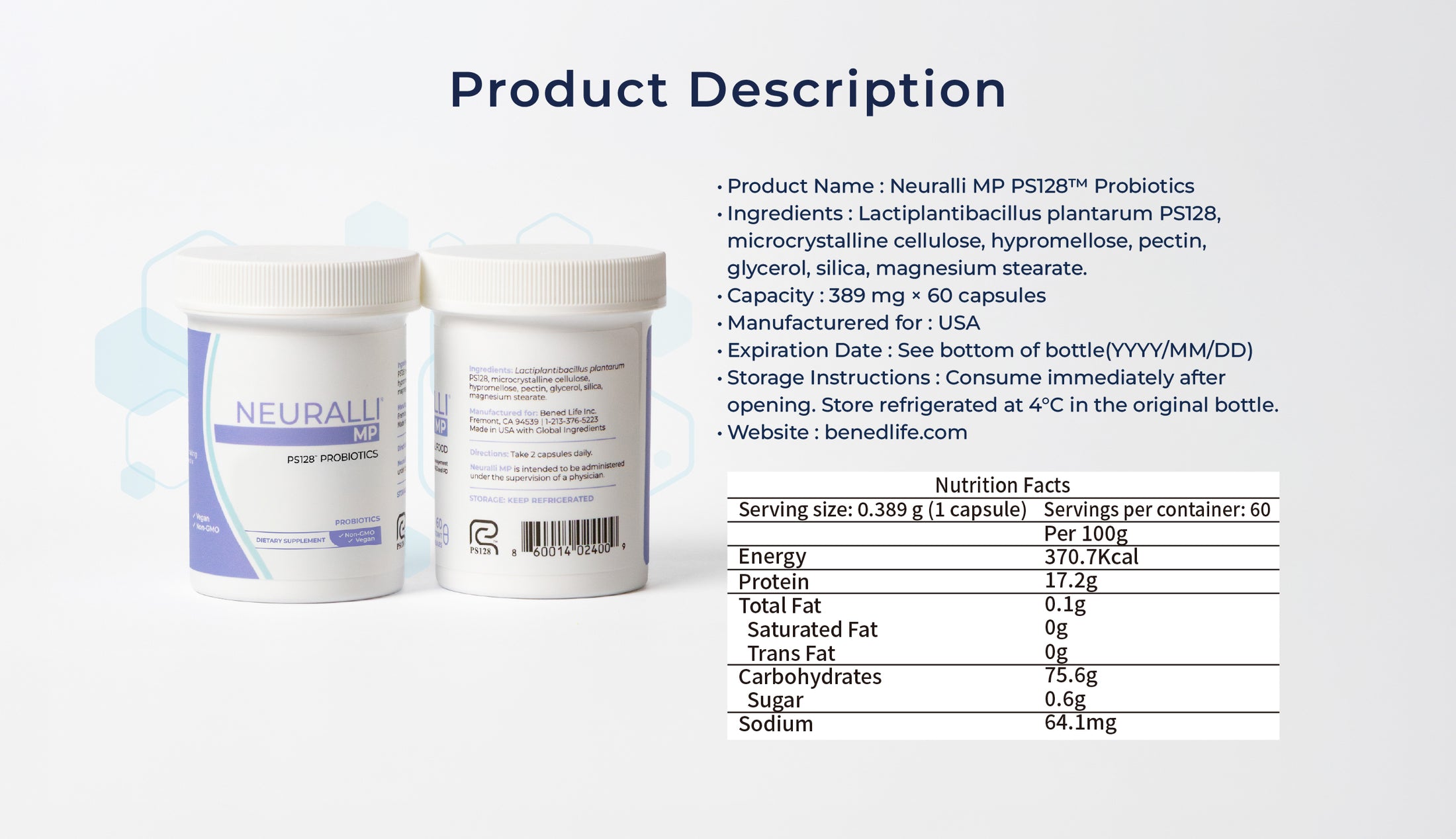 Product description